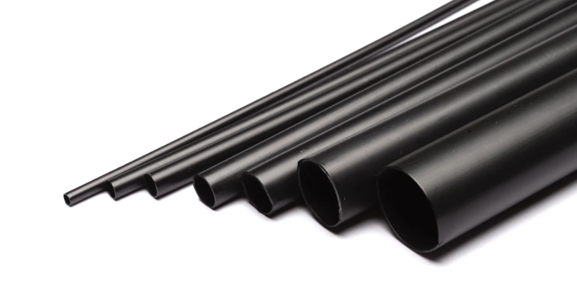 Marine/offshore cables and connectors protected with black heat-shrink