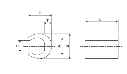 copper wire clamp C SERIES