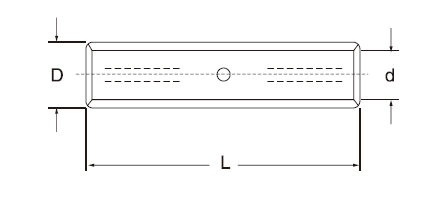 aluminium connecting tube size