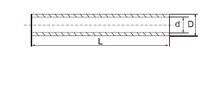 copper connecting tube size