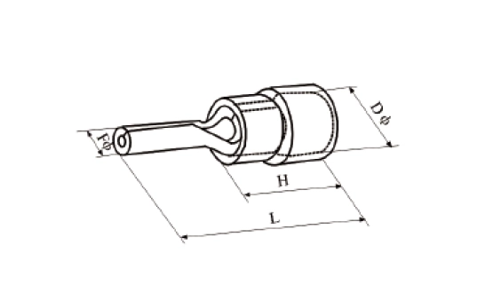 insulated pin terminals size