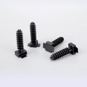 Cable Tie Holder — Screw-Mount Nylon Cable Tie Base