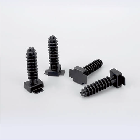 Cable Tie Holder — Screw-Mount Nylon Cable Tie Base