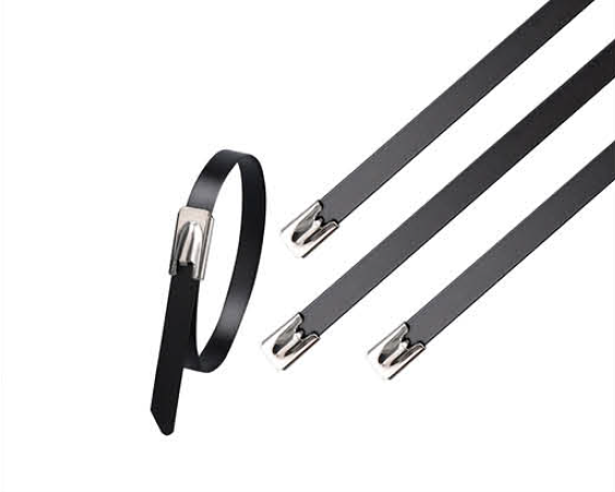 coated stainless steel cable ties