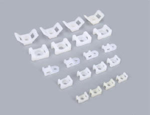 Screw Mount Cable Tie Holder — Nylon Panel Mount Tie Base