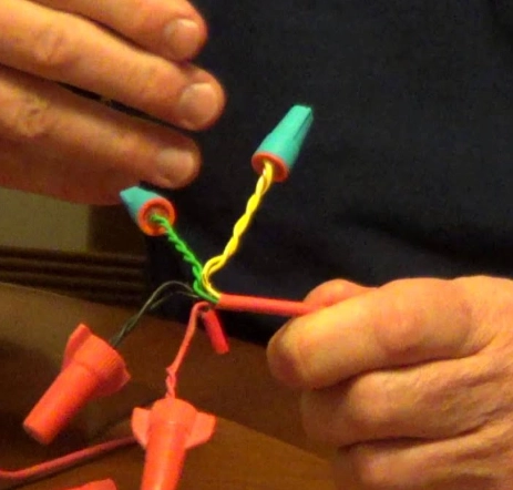 where to use wire nut