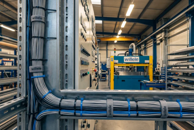 Cable Ties vs Velcro Straps Industrial Photo
