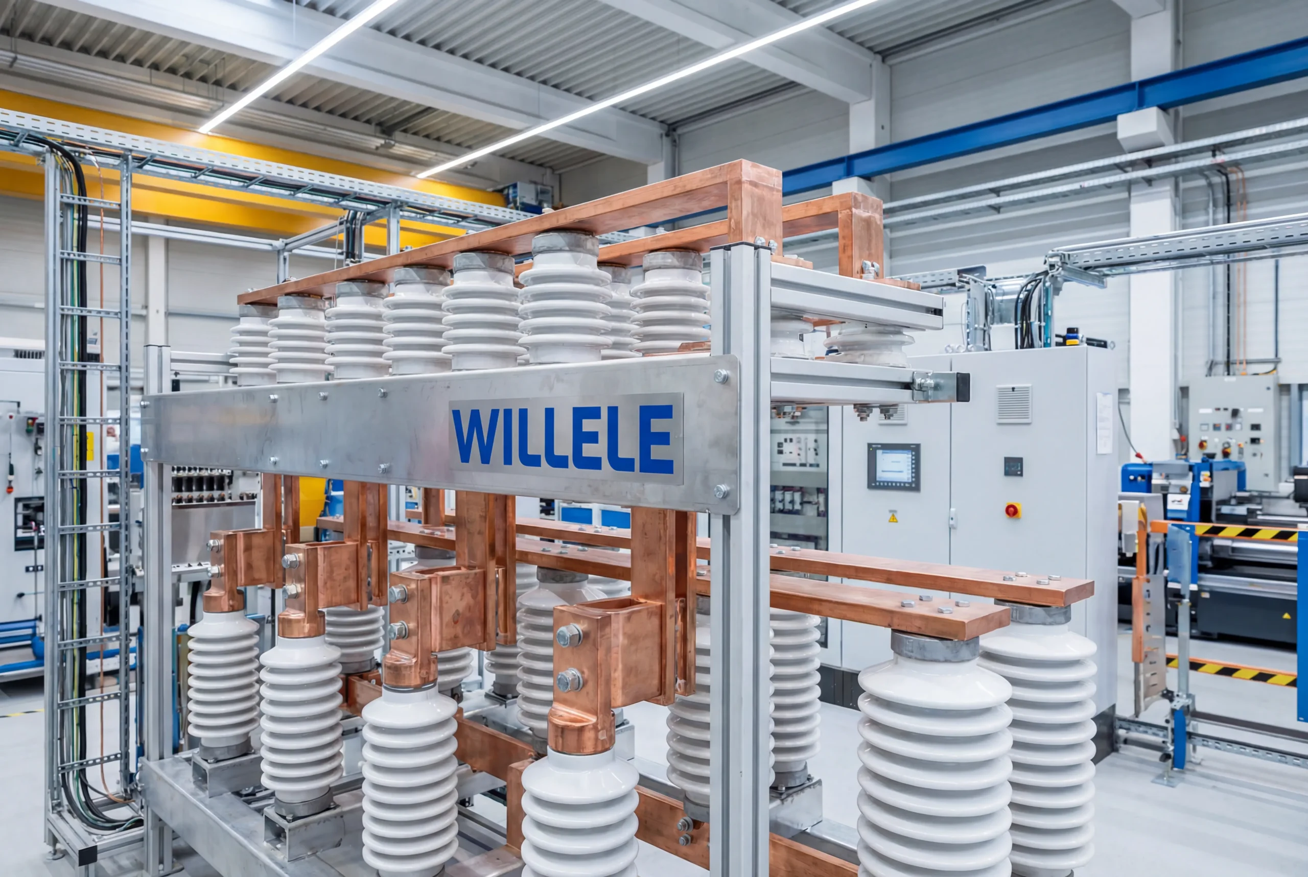 Busbar Insulator Industrial Photography - willele