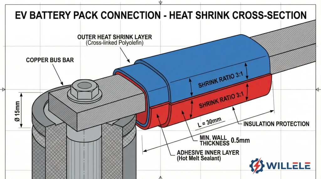 WILLELE Heat Shrink Technical Diagram