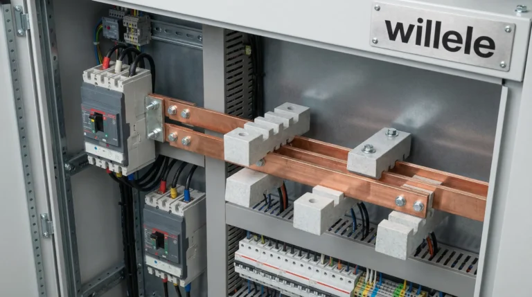Willele Busbar Insulators in Electrical Cabinet