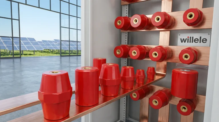 Willele Busbar Insulators in Renewable Energy Facility