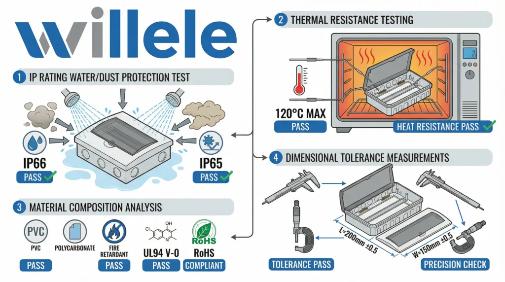 Willele Junction Box Quality Standards Diagram