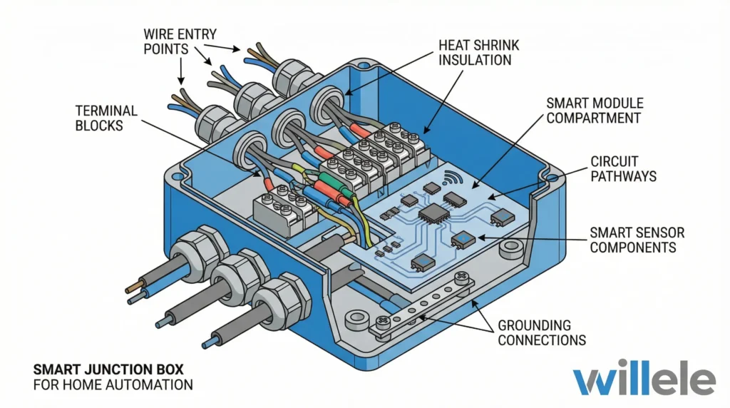 Willele Junction Box Technical Diagram (1)