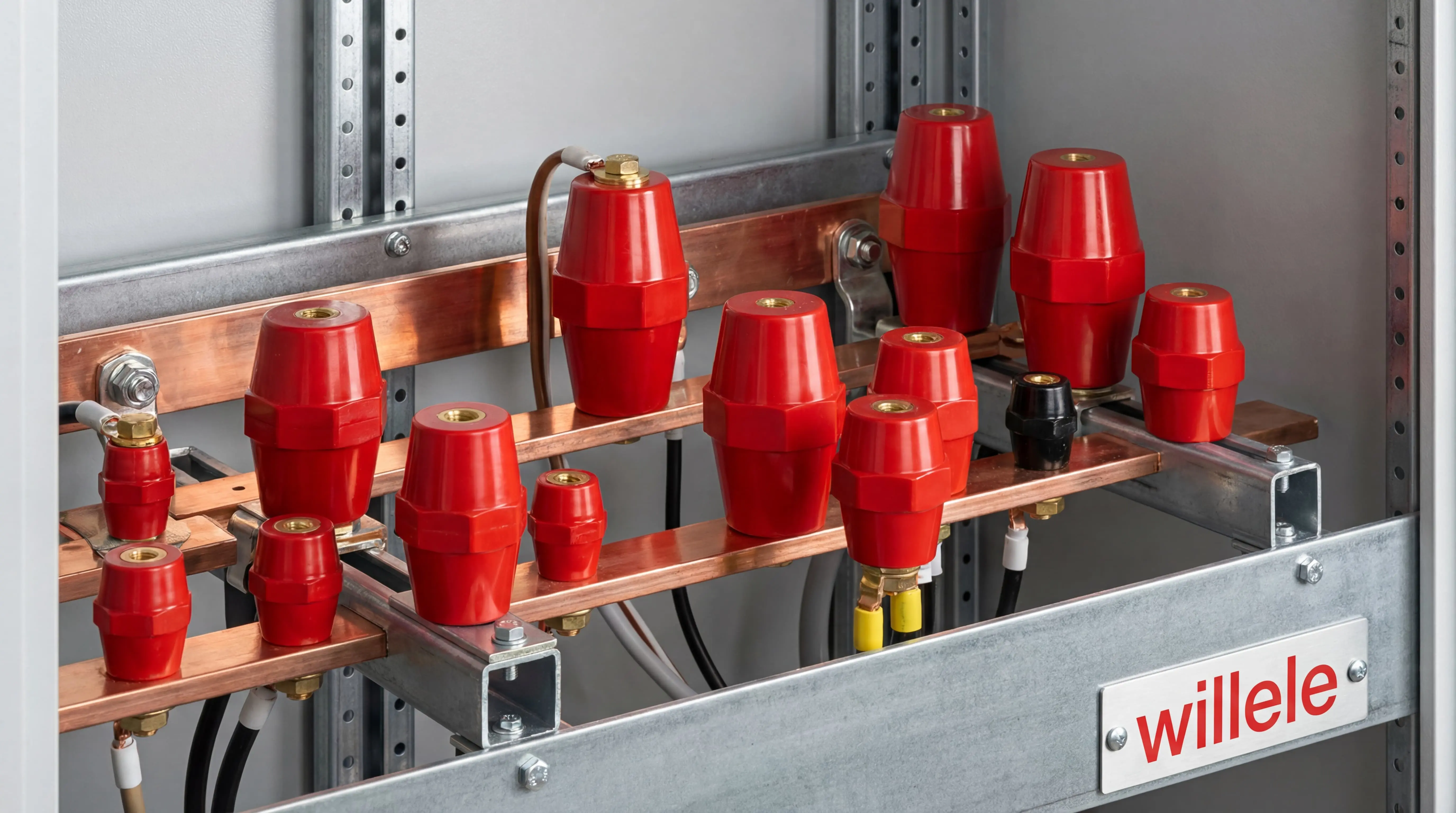 Willele Low Voltage Busbar Insulators in Distribution Panel