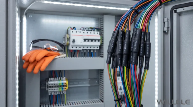 Elevator Control System Heat-Shrink Tubing Installation