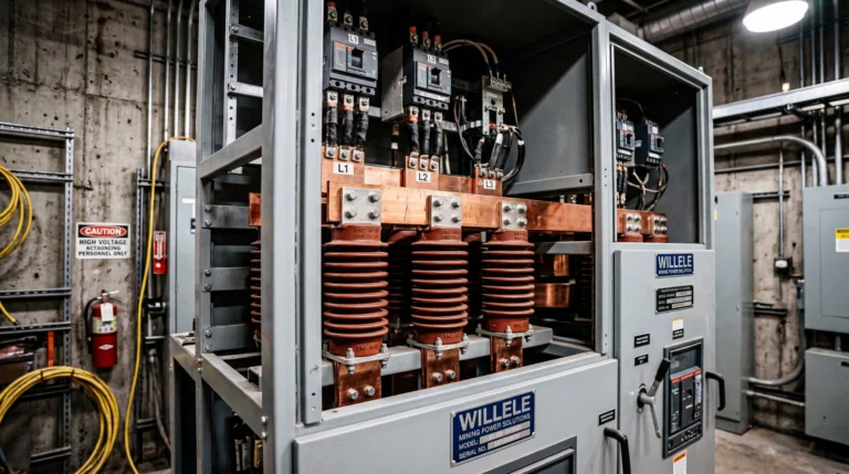 Heavy-Duty Busbar Insulators in Mining Facility