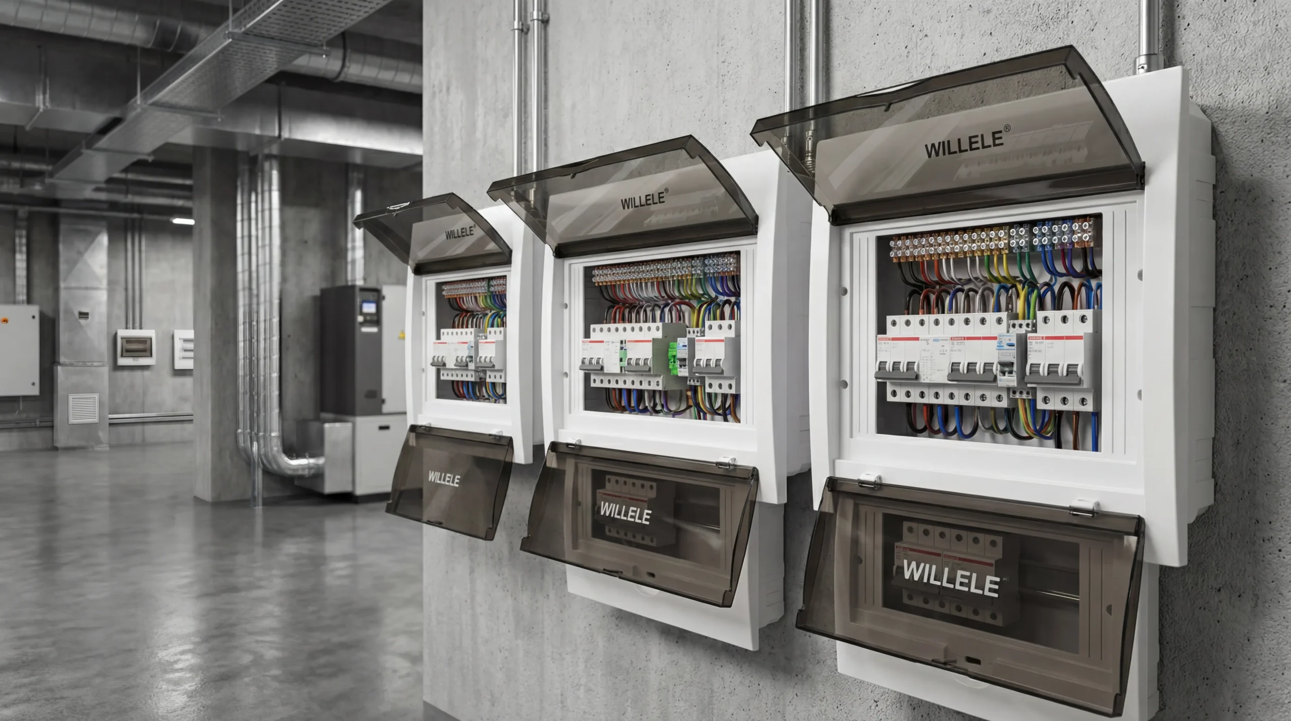Willele HVAC Junction Boxes - Industrial Photography