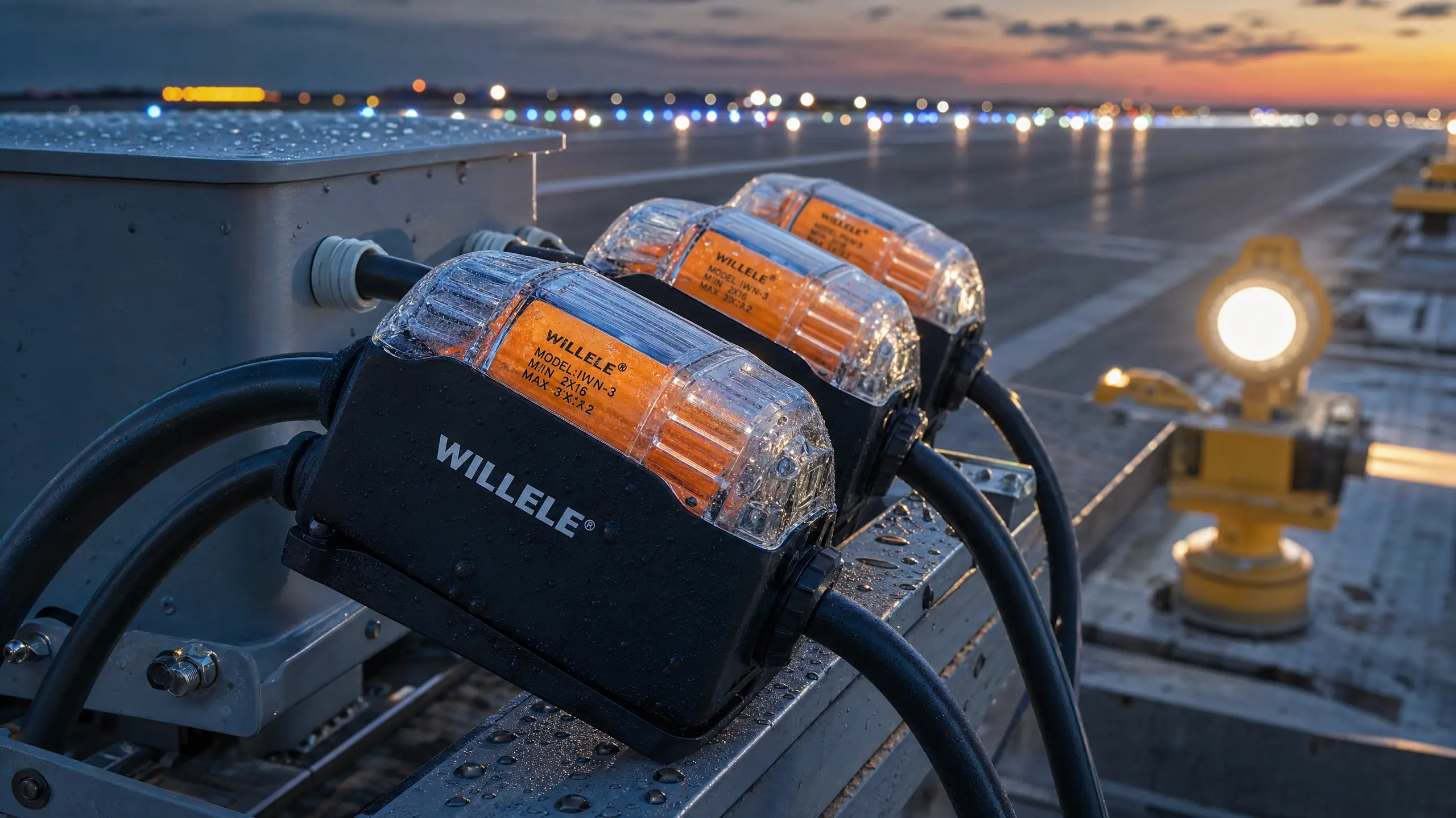 Airport Runway Lighting Waterproof Wire Nuts - Willele Industrial Photo