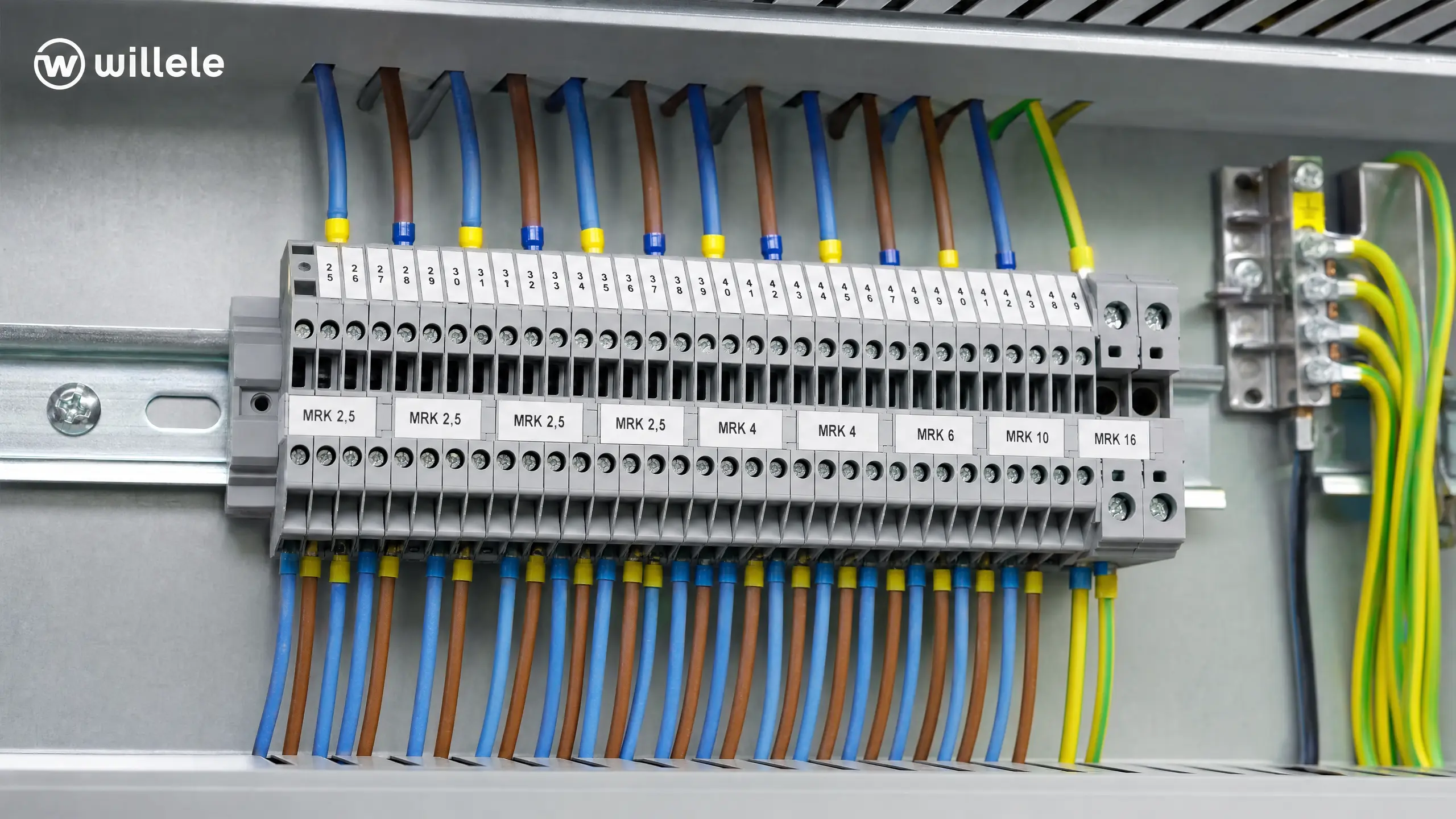 MRK Terminal Blocks Industrial Installation