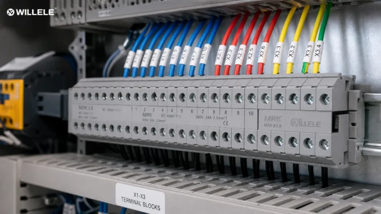 MRK Terminal Blocks Industrial Installation Photo
