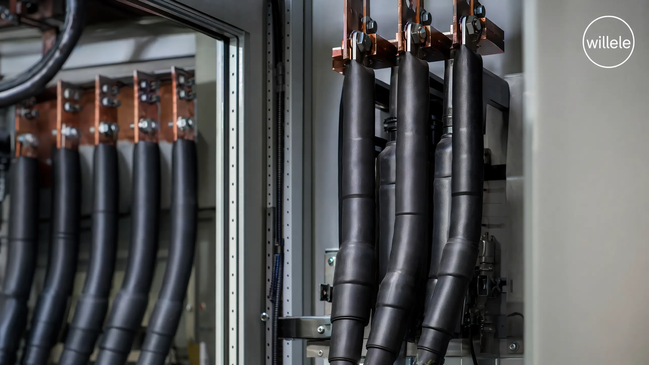 High Voltage Cable Terminations with Flame Retardant Tubing - Industrial Photo (1)