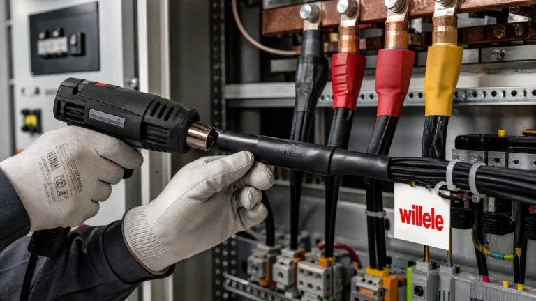 Willele Flame Retardant Heat Shrink Tube - Industrial Application Photo